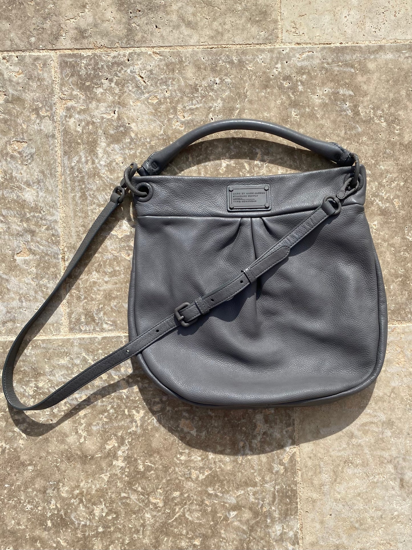 Sac gris Marc Jacobs