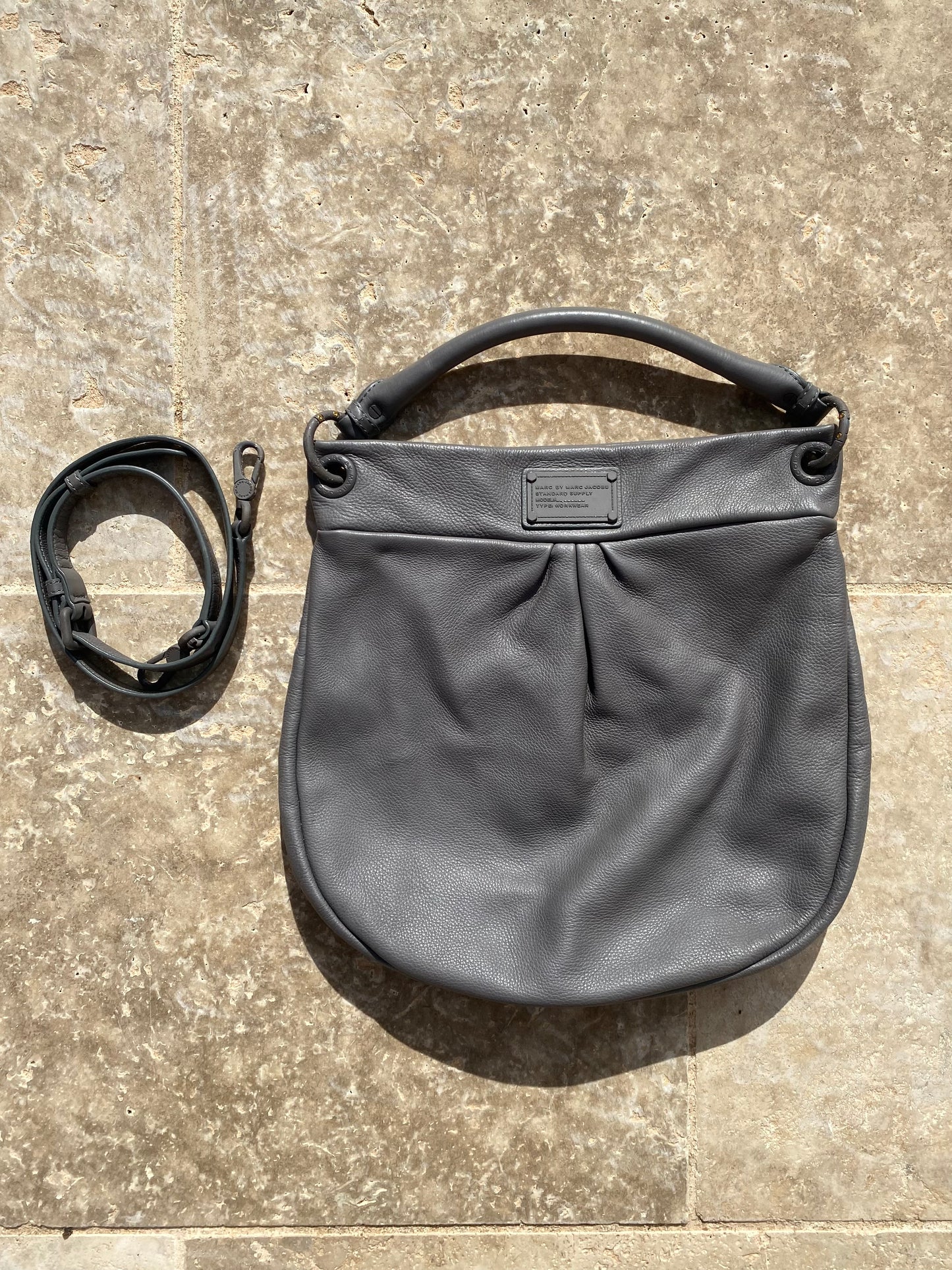 Sac gris Marc Jacobs