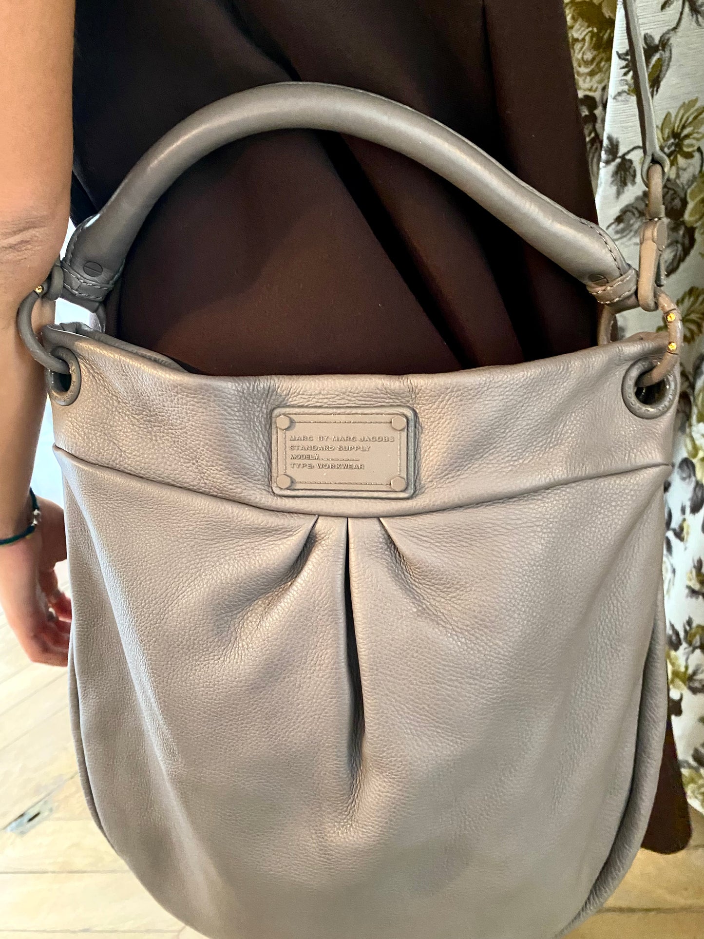 Sac gris Marc Jacobs